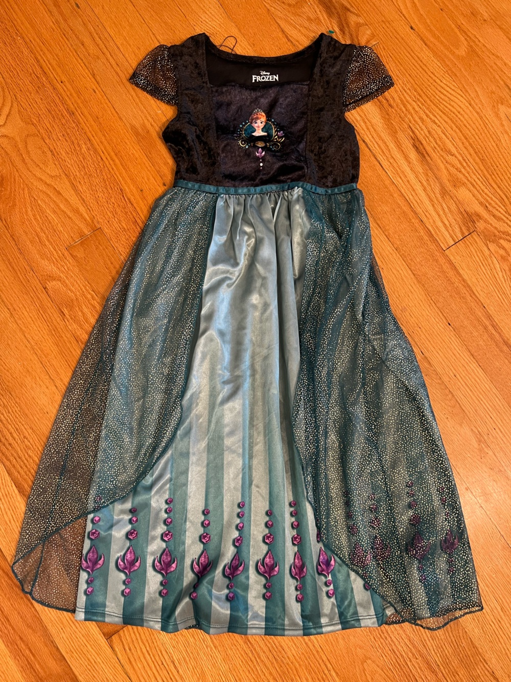 Disney Frozen Anna pajama dress or halloween dress Size 8